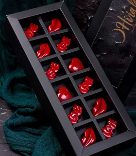شکلات قلب، لب و لاو (ولنتاین)