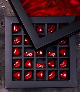 شکلات قلب، لب و لاو (ولنتاین)